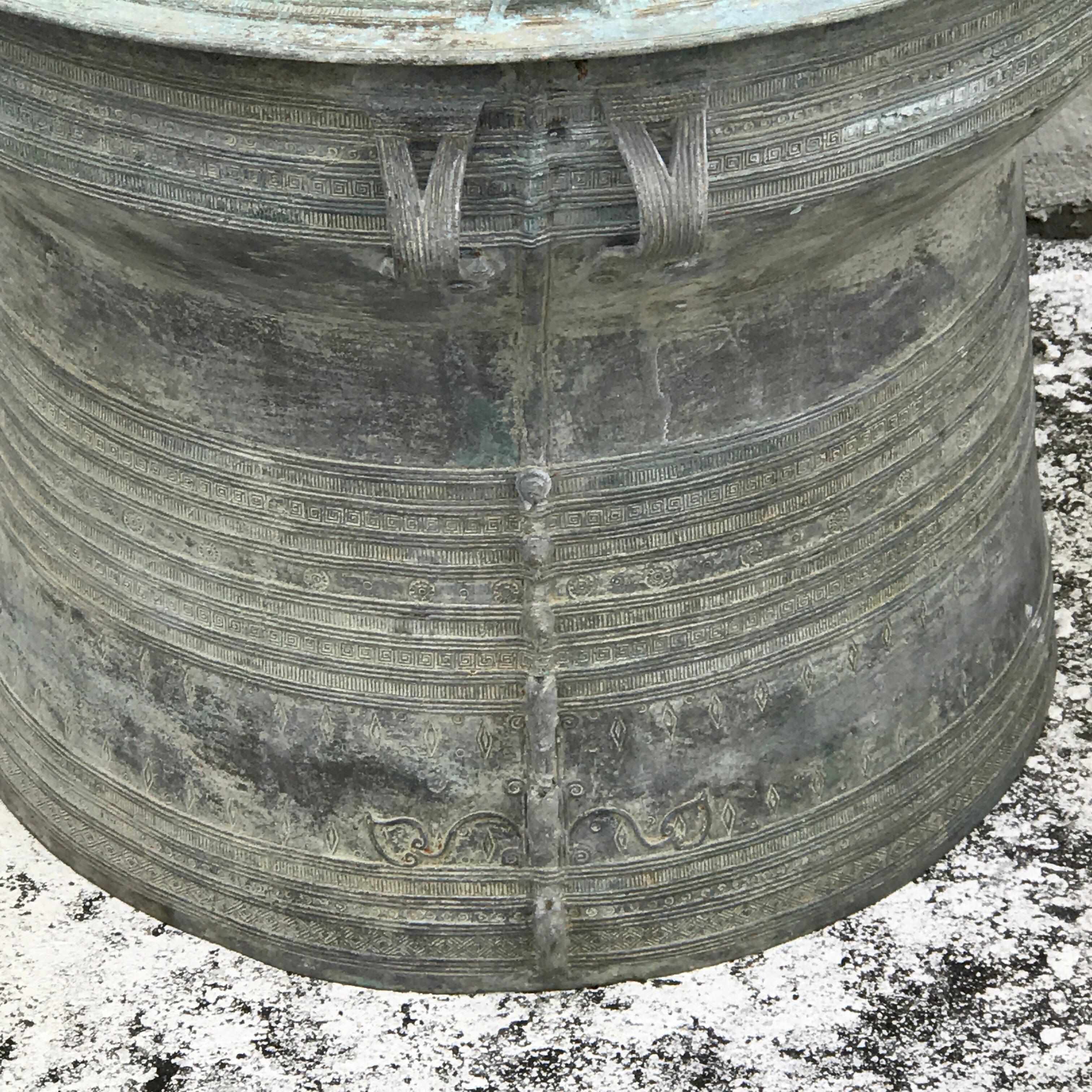 Dorothea Lange's Tibetan Bronze Rain Drum 4