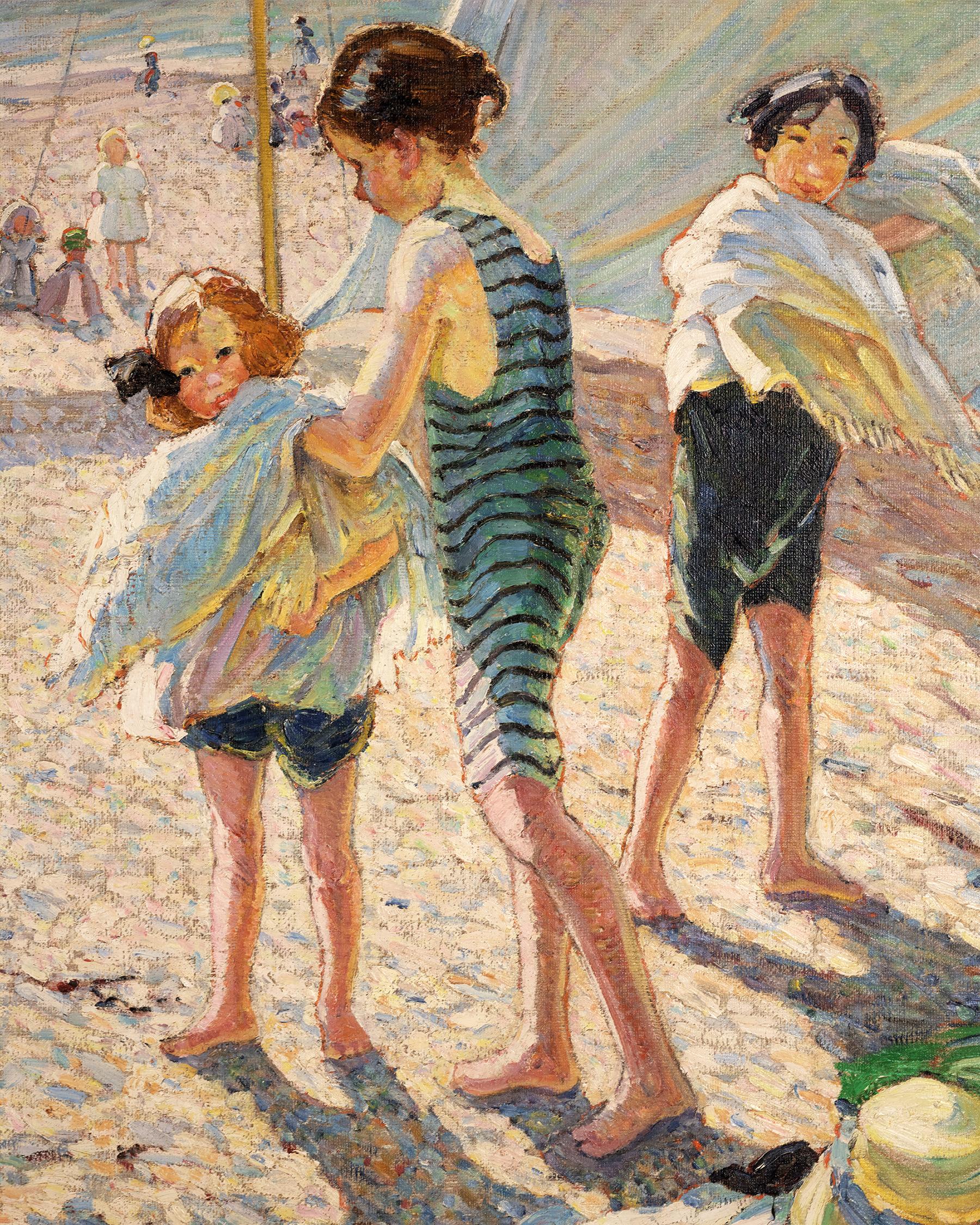 A Day On The Beach By Dorothea Sharp For Sale 2