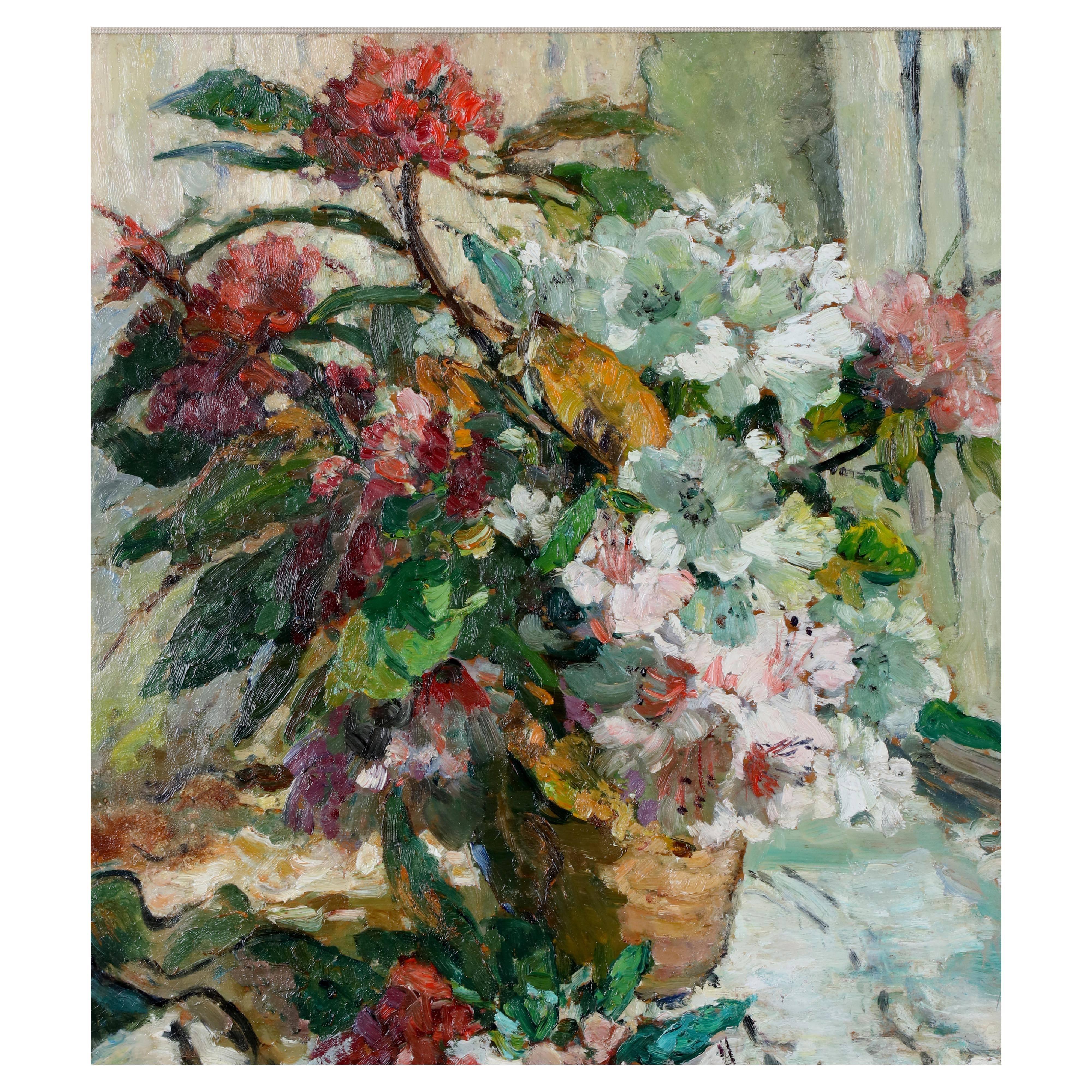 Dorothea Sharp Still-Life Painting - Flowers