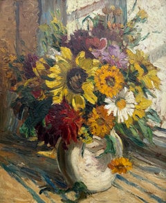Stillleben mit Sommerblumen