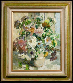 Dorothea Sharp - Flores de verano - Naturaleza muerta impresionista Flores Óleo de Dorothea Sharp Flores de verano - Naturaleza muerta impresionista Flores Óleo de Dorothea Sharp