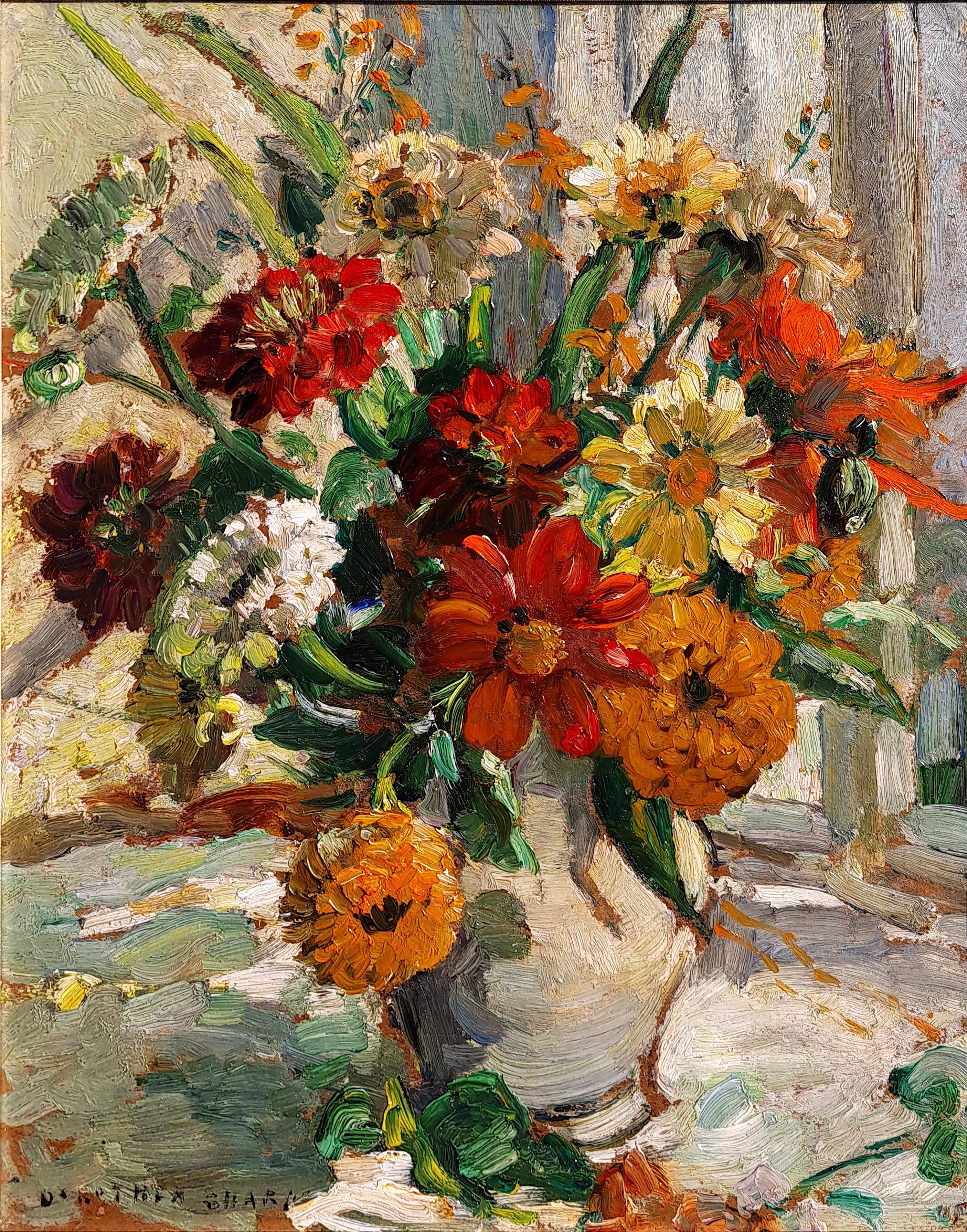 Summer's Bloom - Painting by Dorothea Sharp