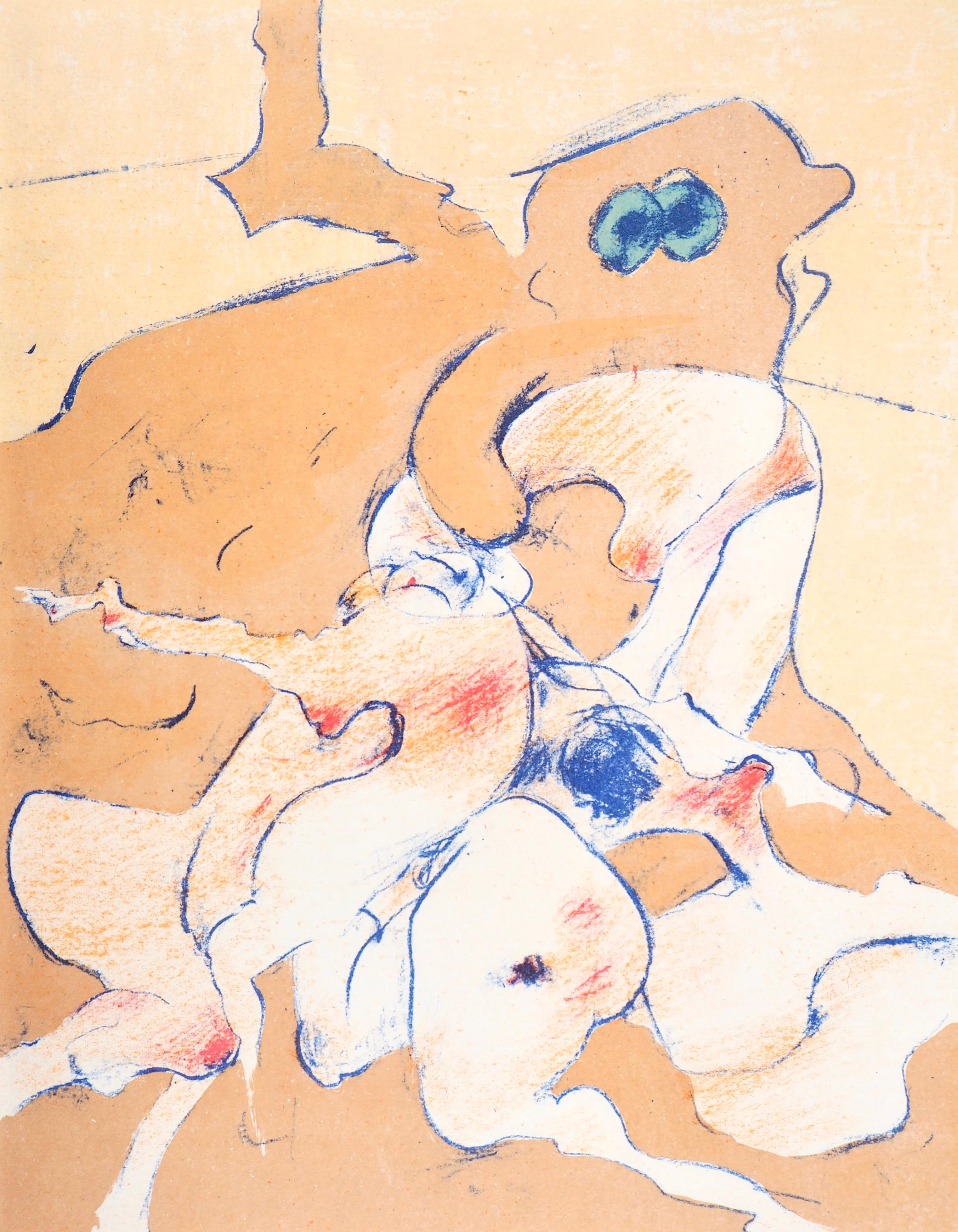 Figurative Print de Dorothea Tanning - Composición, Société internationale d'art XXe siècle