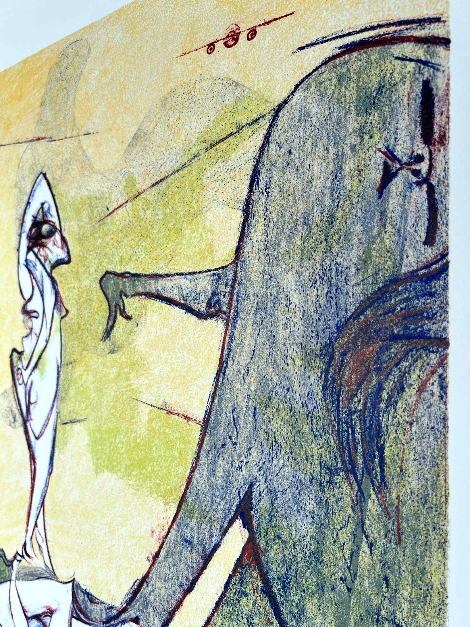 Dorothea Tanning (1910-2012) - Coloured lithograph - 1976 For Sale 3