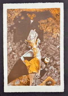 Dorothea Tanning (1910-2012) - Lithographie en couleurs - 1950