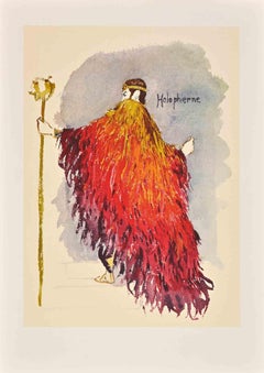 Holopherne - Lithograph by Dorothea Tanning - 1972
