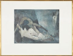 Nue Couchée (Liegender Akt), Radierung, signiert, Auflage 56 von 60, 1965