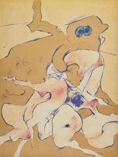 Sin título - Litografía de Dorothea Tanning - 1974