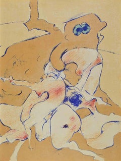 Sin título - Litografía de Dorothea Tanning - 1974
