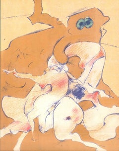 Untitled - Original Lithograph by Dorothea Tanning - 1974