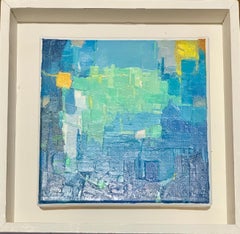 Abstract view of Paris, France by famous Montmartre female painter, Sacre-Coeur