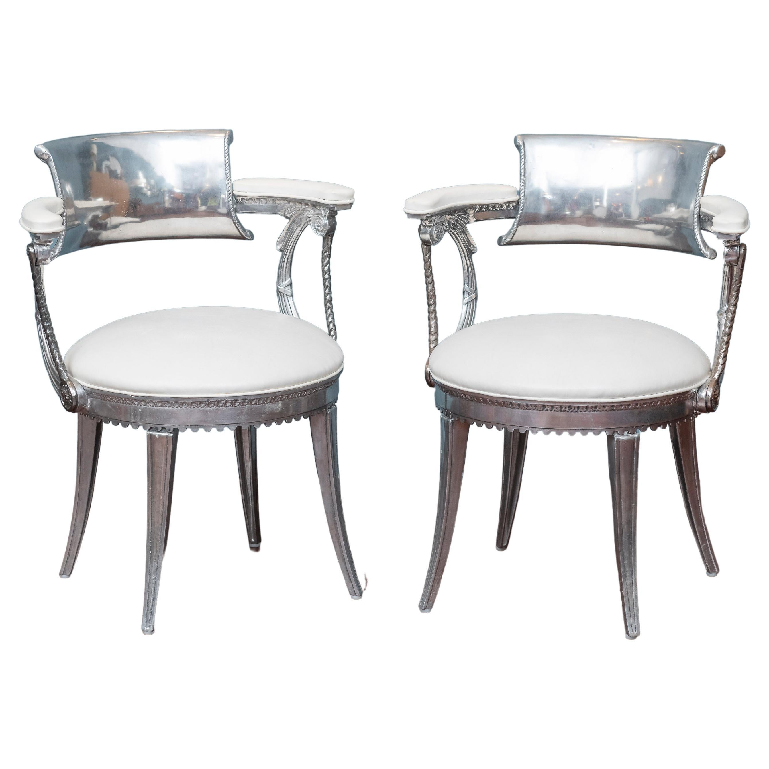 Dorothy Draper Armchairs for the Fairmont Hotel Crown Dining Room
