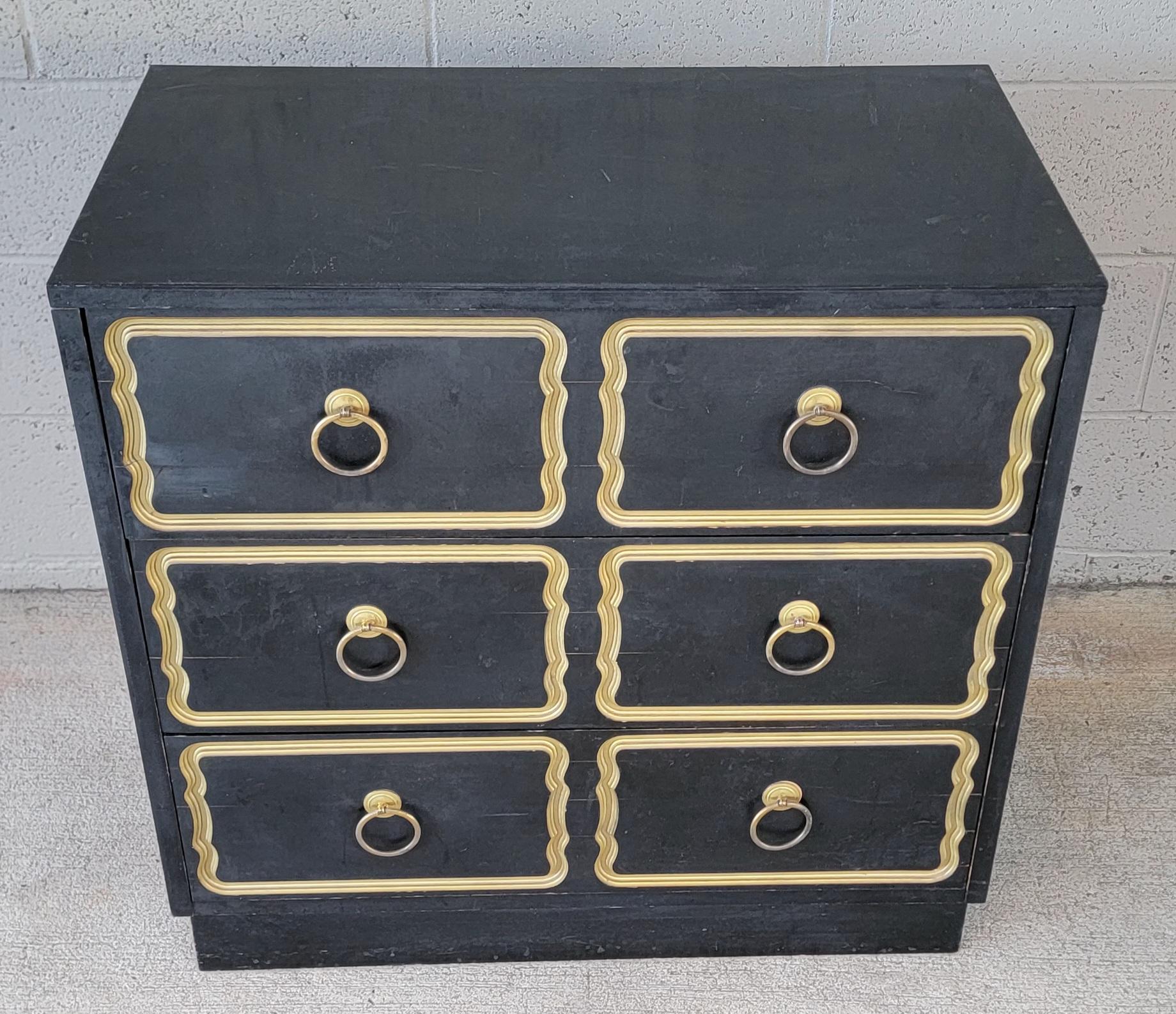 Hollywood Regency Dorothy Draper Attributed Chest For Sale