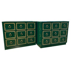Dorothy Draper Espana Bunching Chest, a Pair