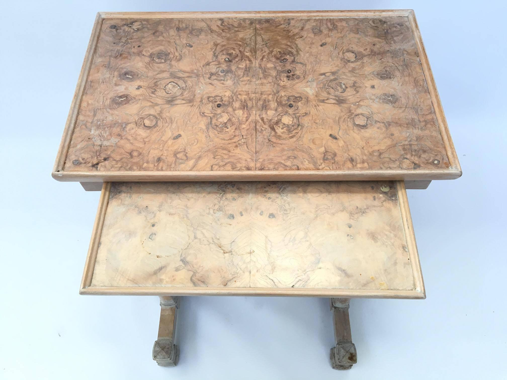Dorothy Draper Heritage Bamboo Nesting Side Tables For Sale 1