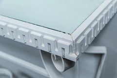 Dorothy Draper Style Wrought Iron Console