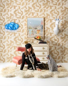 Dorothy Draper Viennese Collection Chest Lacquered in Ivory, circa 1963