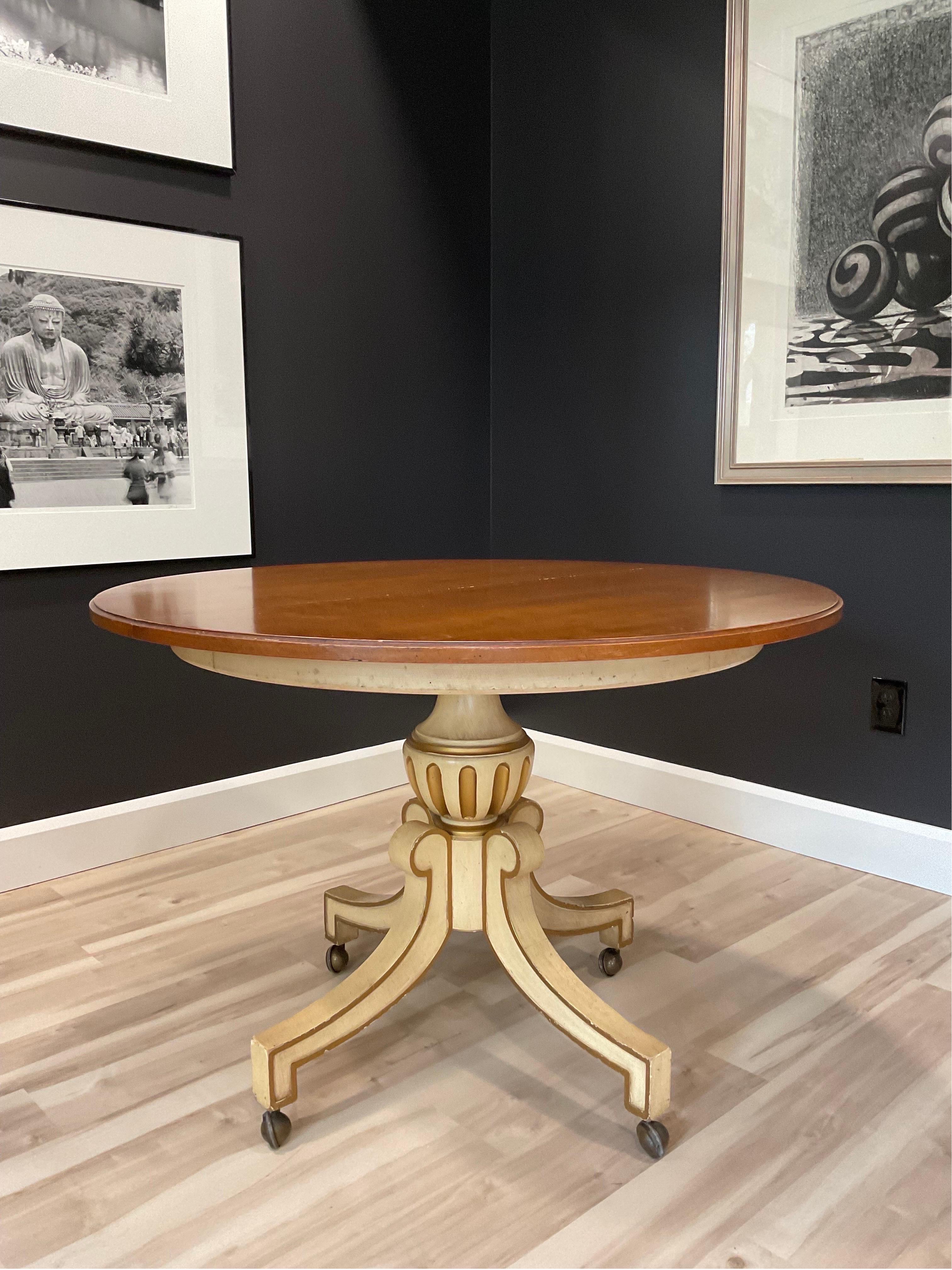 American Dorothy Draper Viennese Collection Dining Table for Hendredon