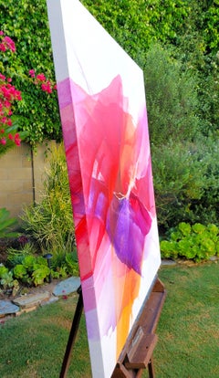 Autumn's Afterglow, Abstract Painting