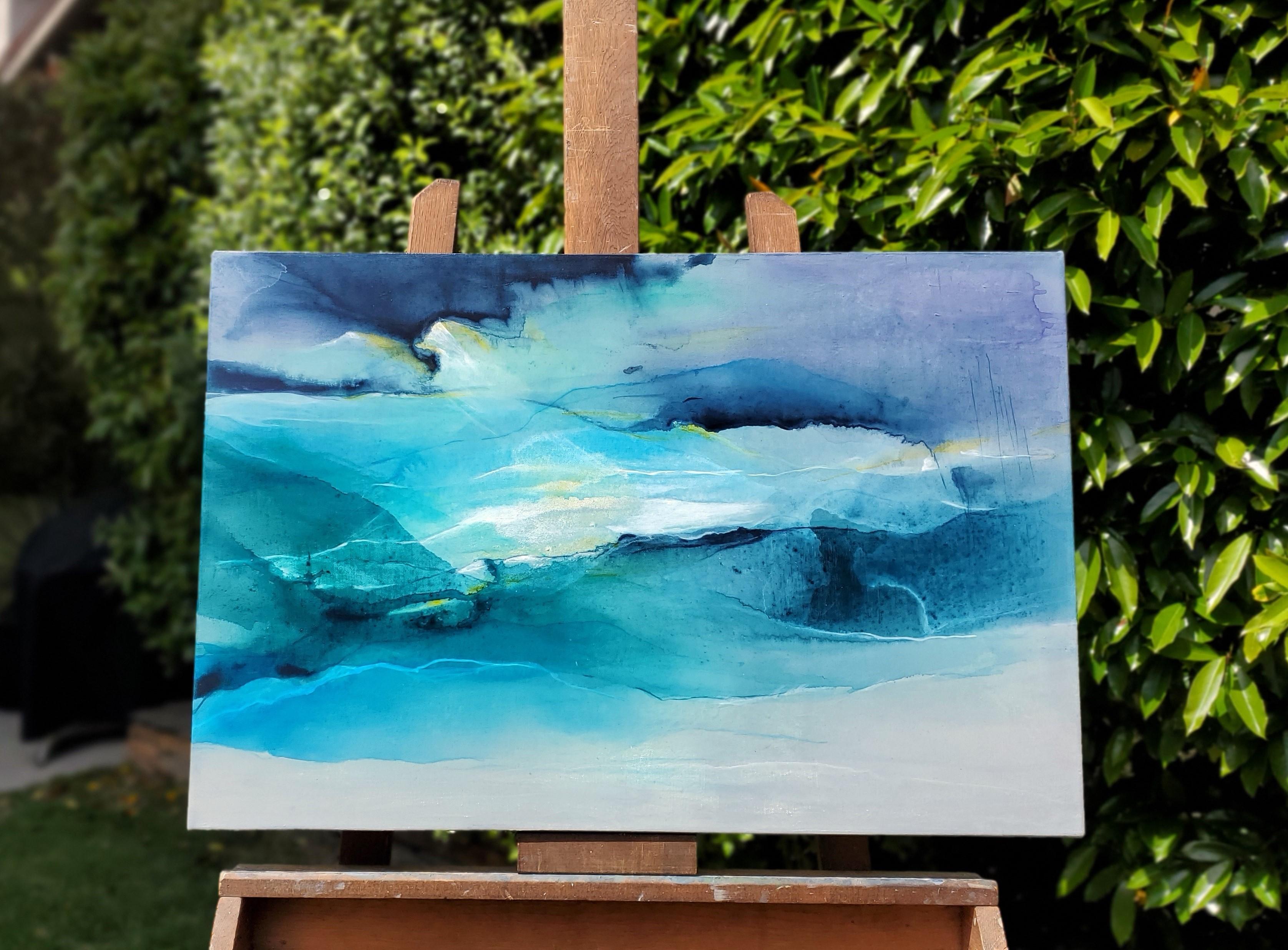Sfondamento, Pittura astratta - Painting Astratto di Dorothy Dunn