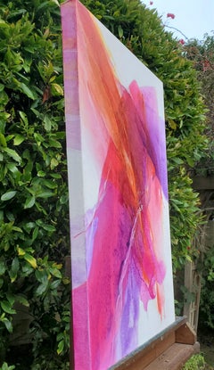 Late Night and Warm Jazz, Abstract Painting