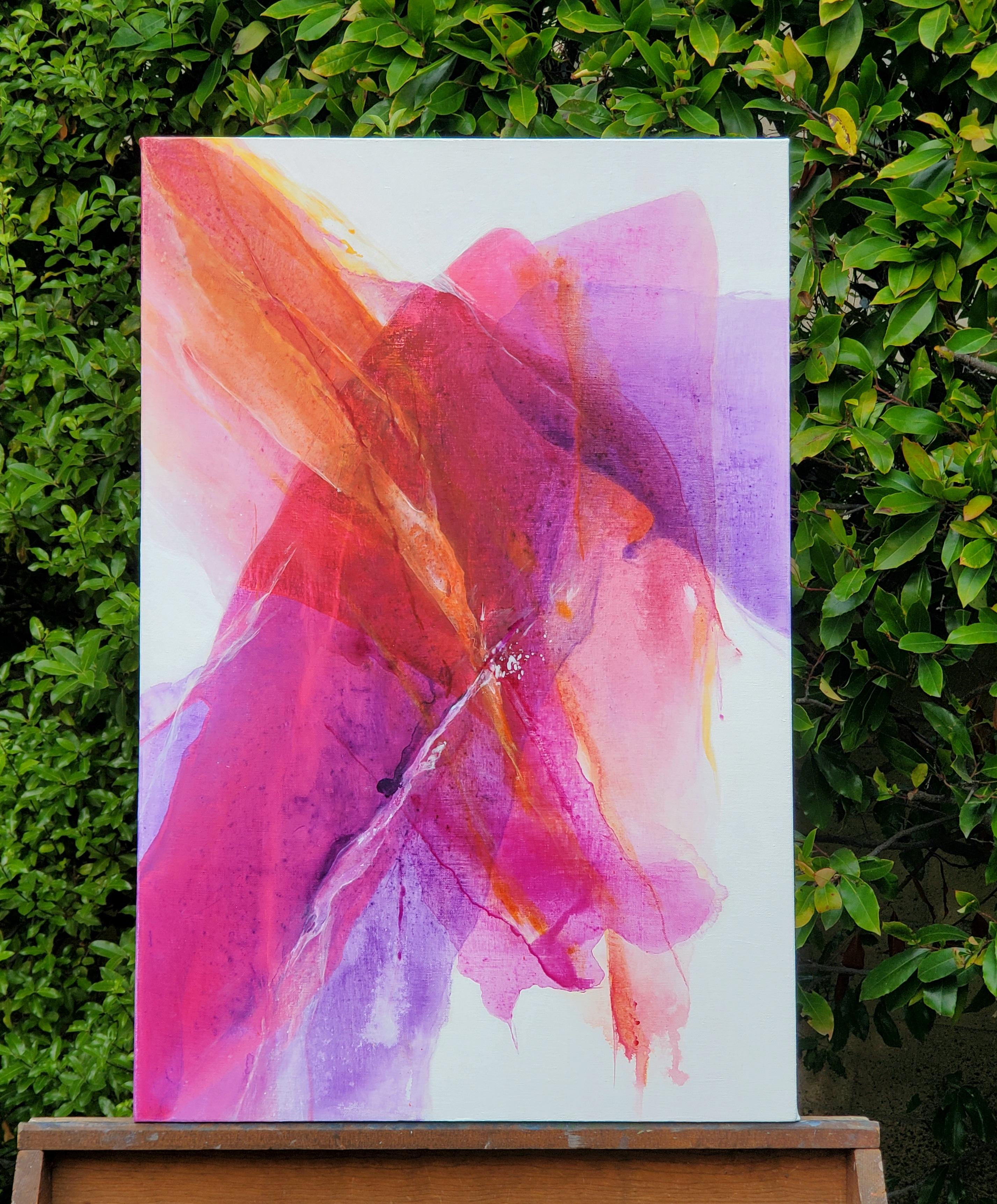 Dorothy Dunn Late Night and Warm Jazz, Abstract Painting For Sale at