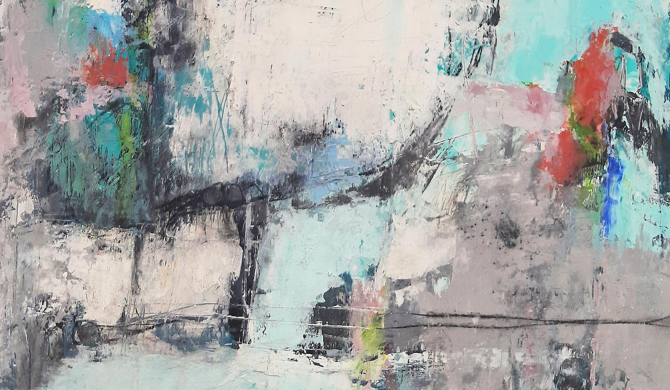 Abstract 5, Abstract Oil Painting im Angebot 1