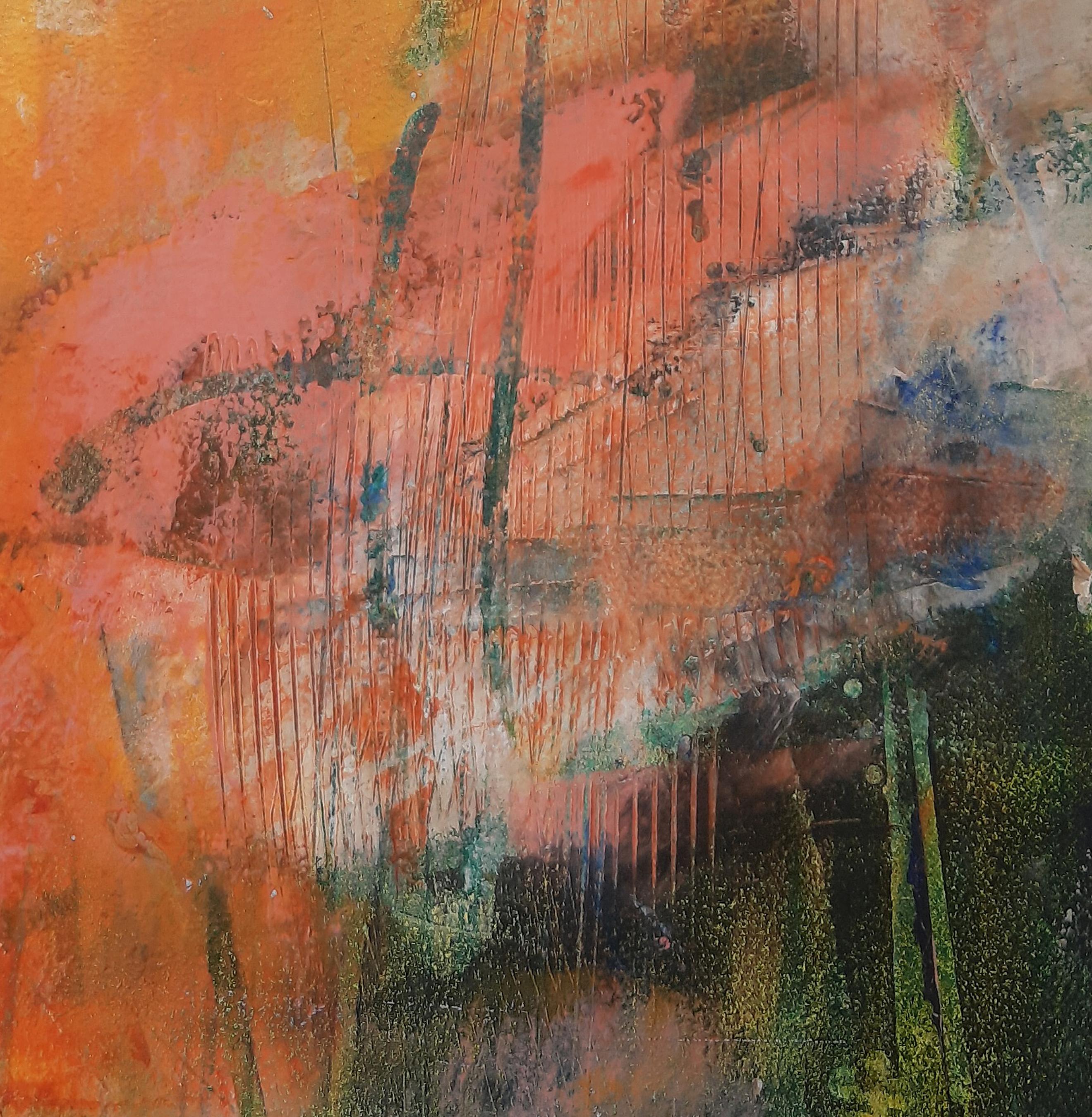 Autumn Beauty, Abstract Oil Painting For Sale 1