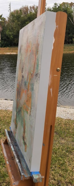 First Light, Abstract Oil Painting