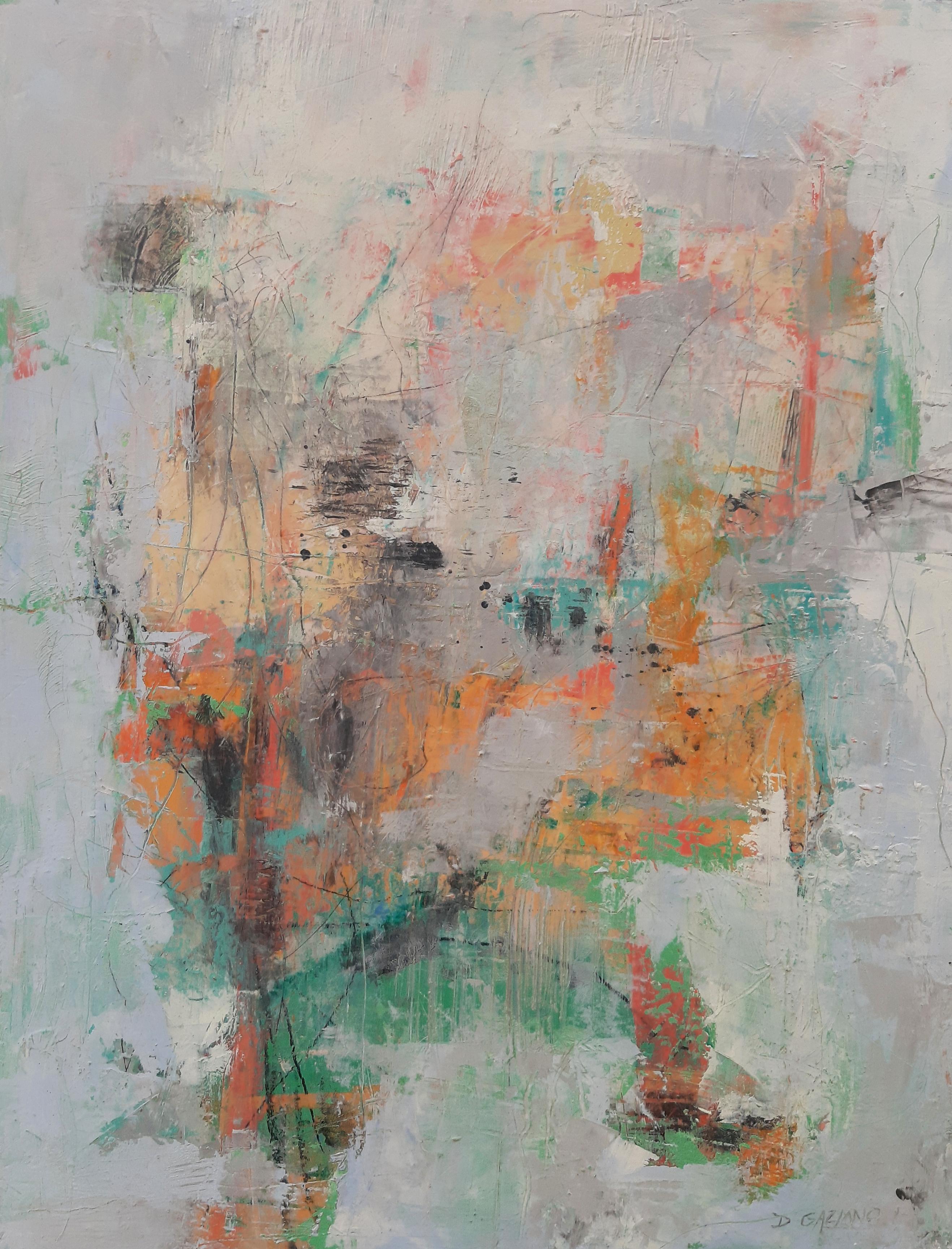 First Light, Abstract Oil Painting