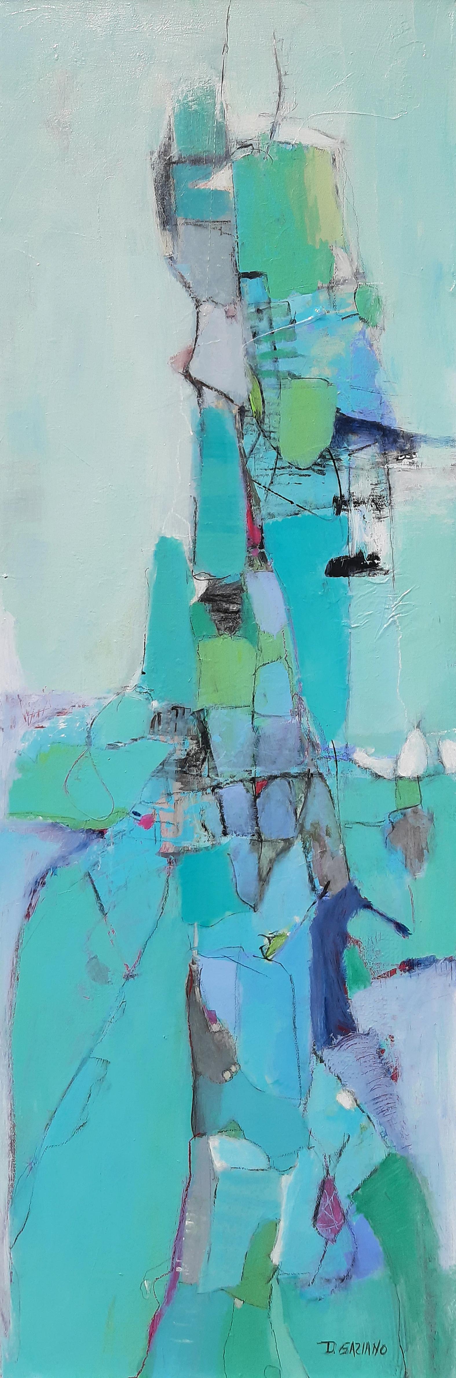 Hochhaus, Abstrakte Malerei