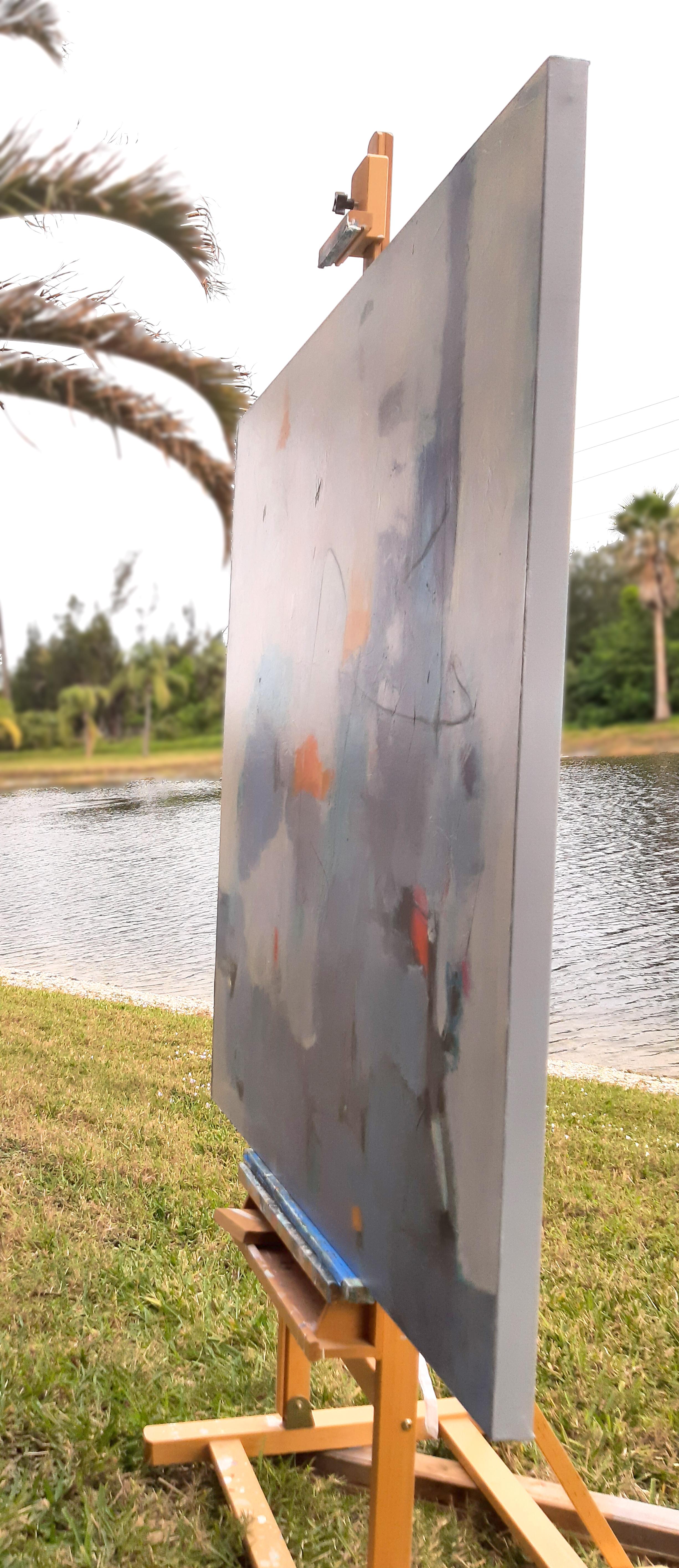 Forza interiore, Pittura astratta - Painting di Dorothy Gaziano