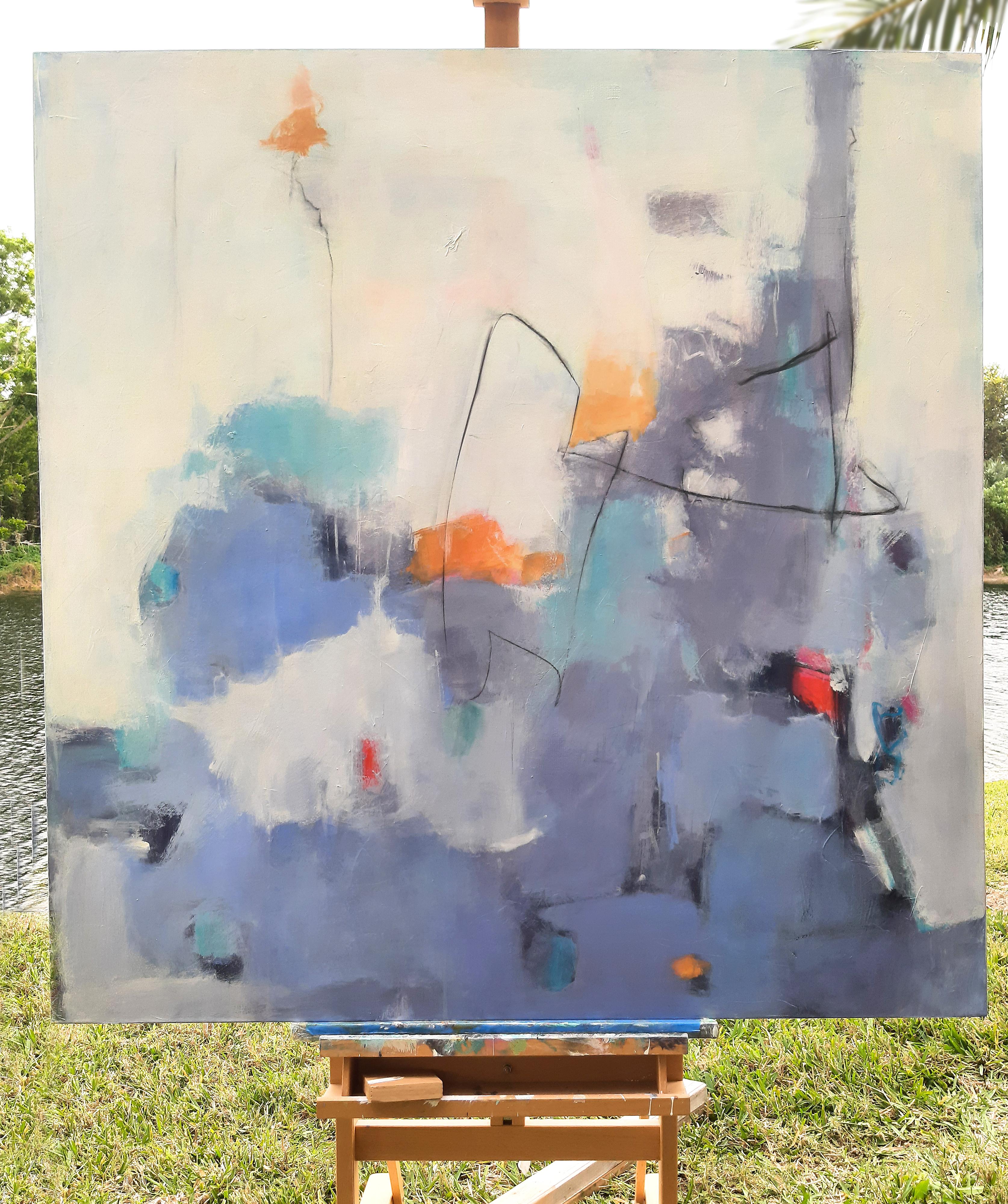 Forza interiore, Pittura astratta - Painting Astratto di Dorothy Gaziano