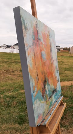 Lets Dance, Abstract Oil Painting