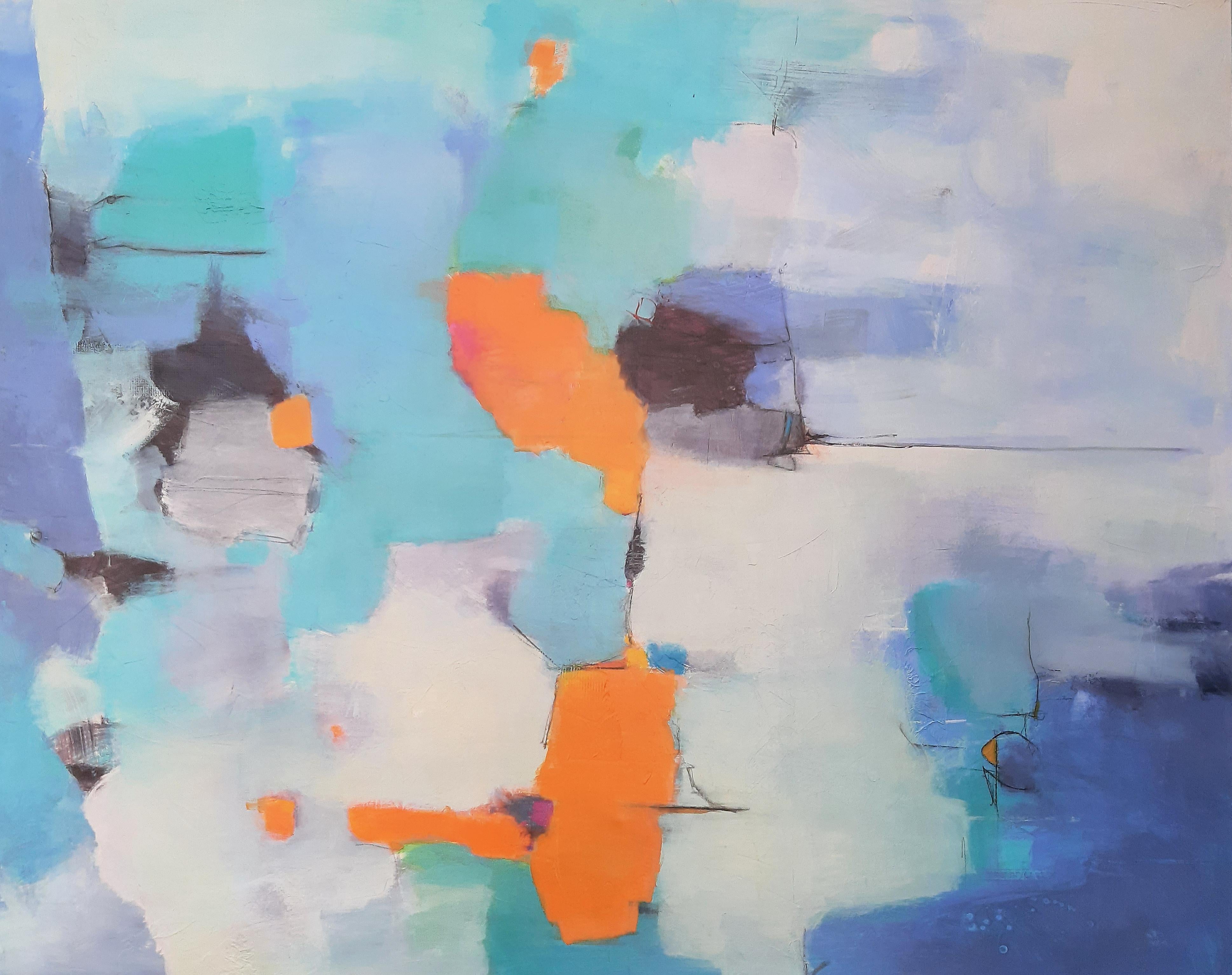 El lado bueno de las cosas, Pintura abstracta