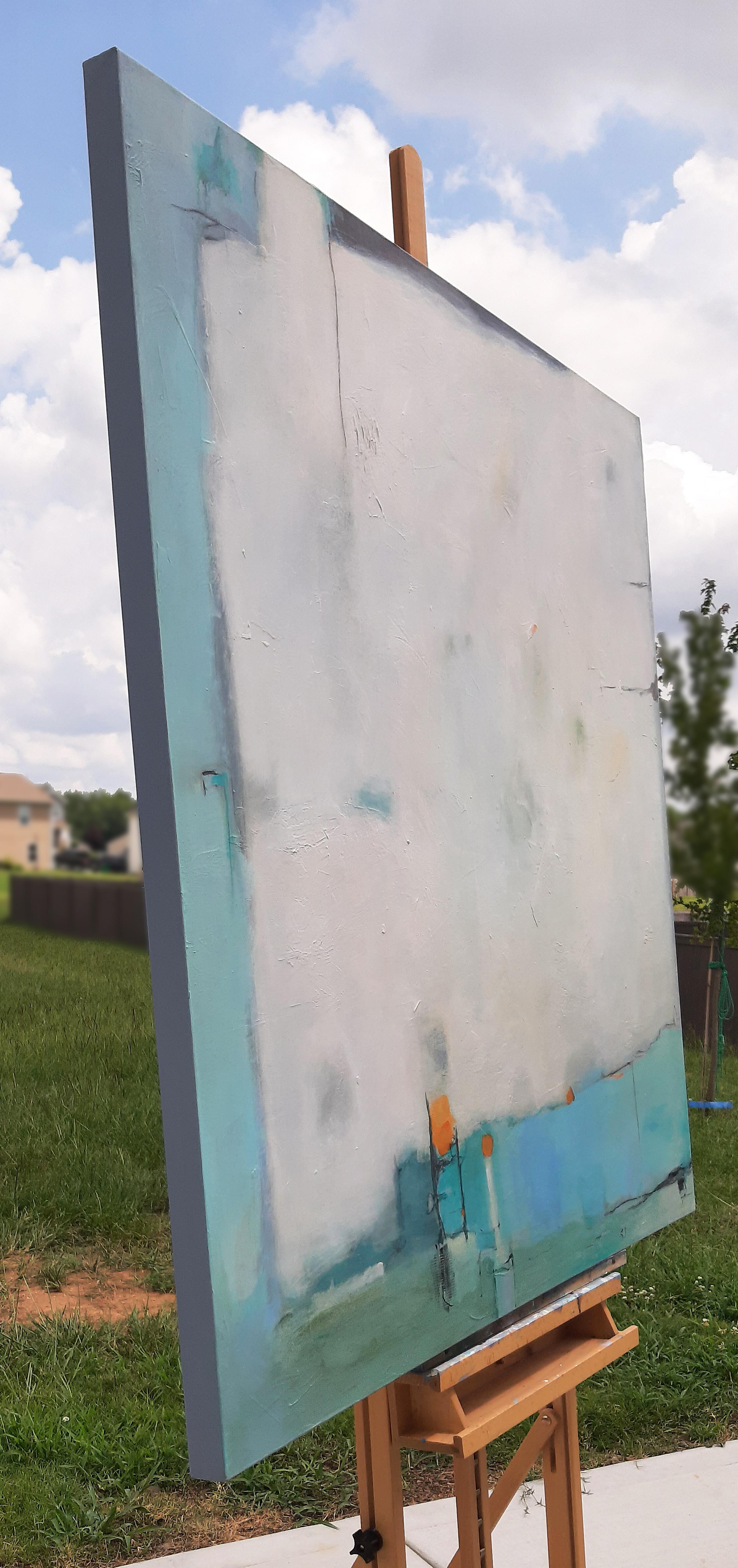 Open Spaces, Abstract Painting For Sale 1