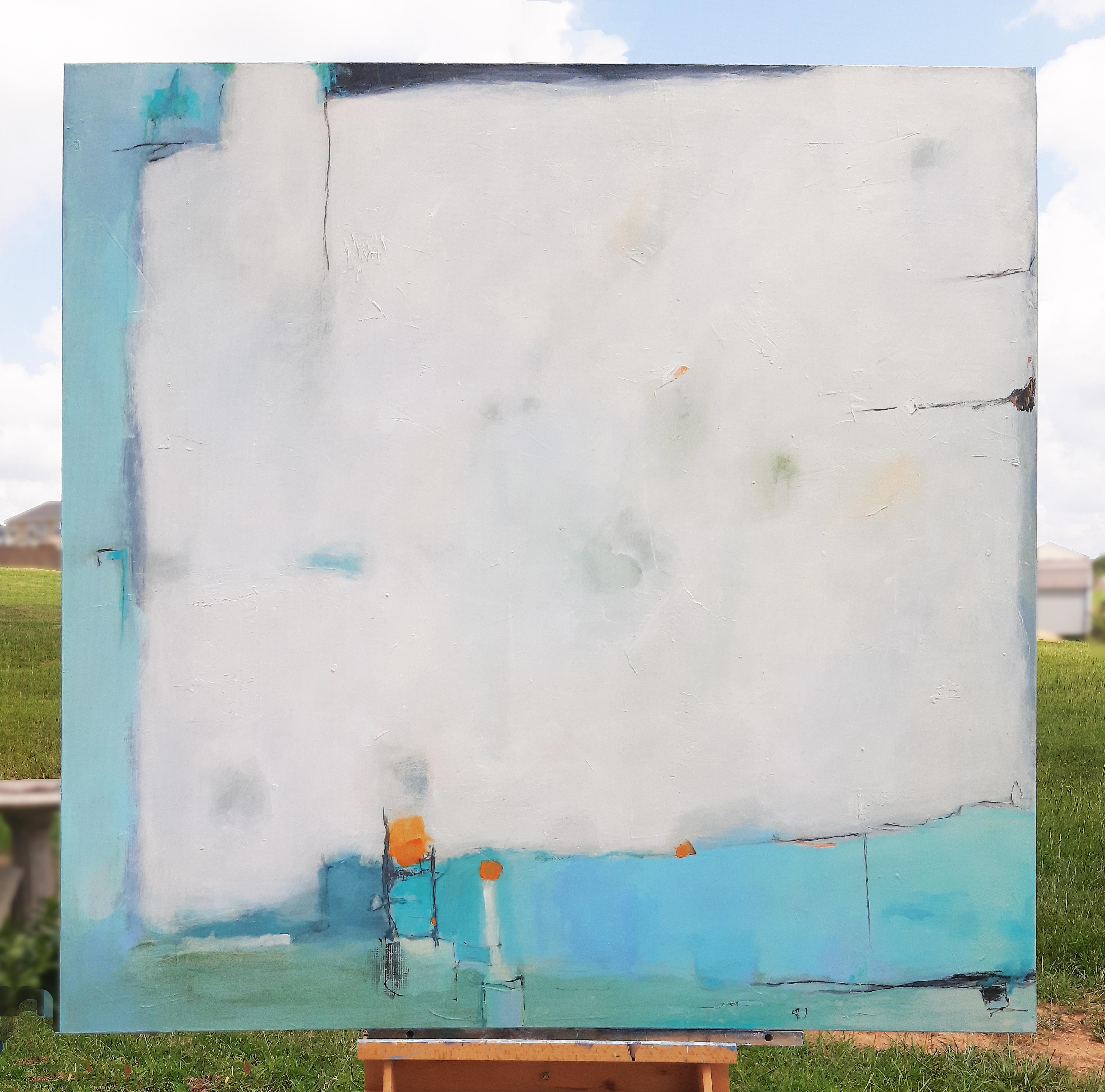 Open Spaces, Abstract Painting For Sale 2