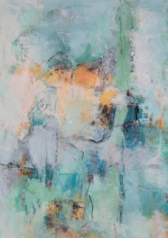 Quiet Turbulence, Abstract Oil Painting