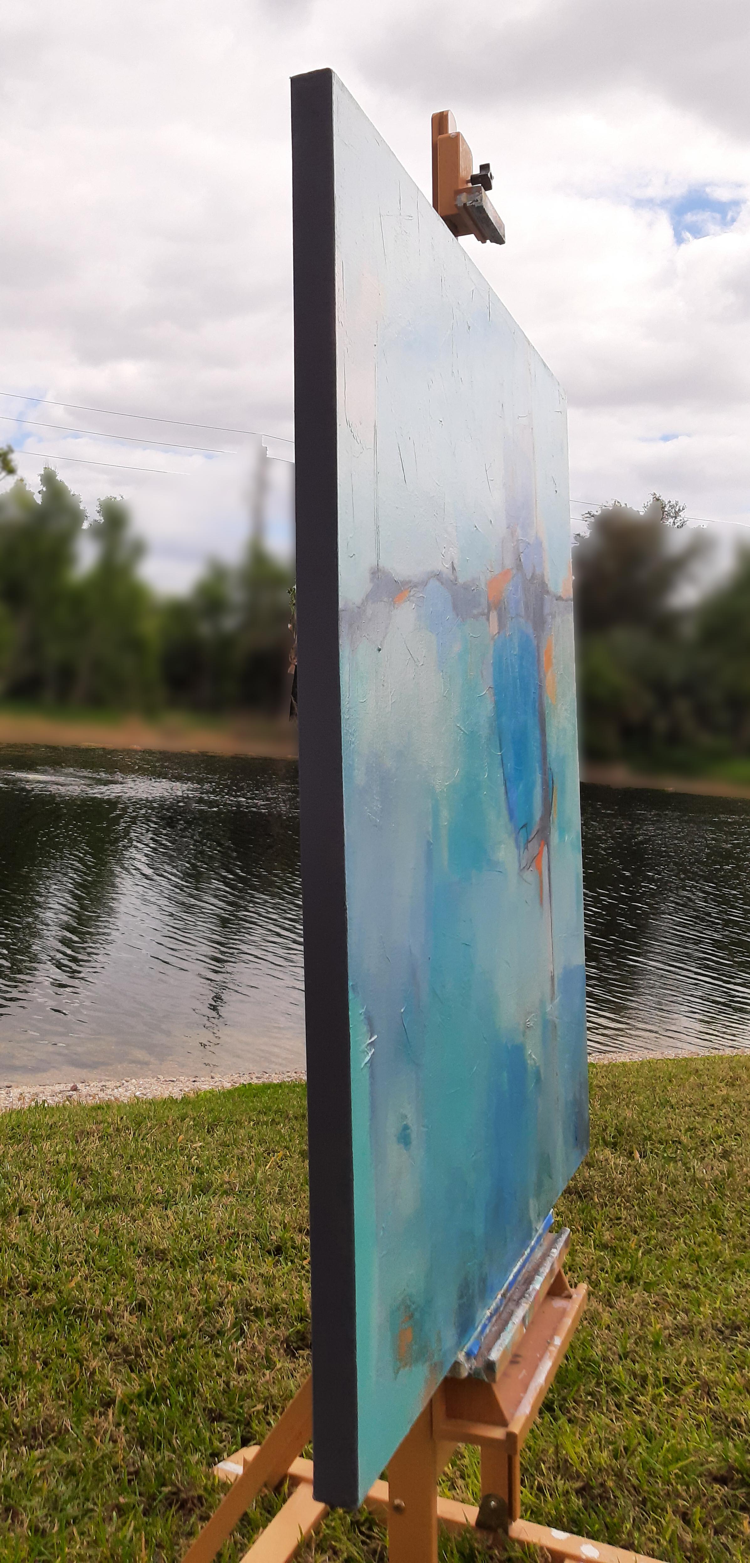 Ricostruzione, Pittura astratta - Painting di Dorothy Gaziano