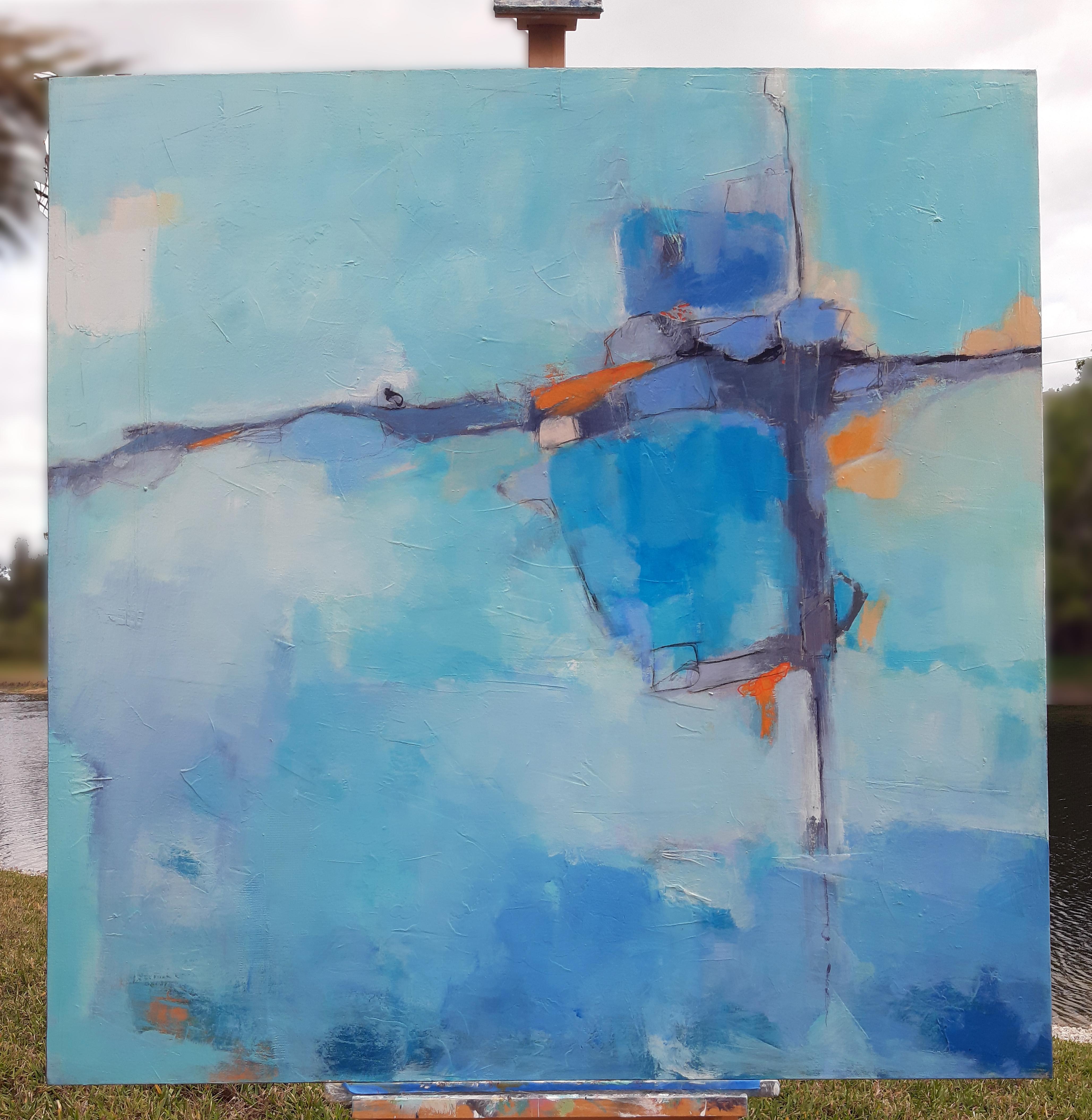 Ricostruzione, Pittura astratta - Painting Astratto di Dorothy Gaziano