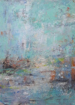 Summer Showers, Abstract Oil Painting