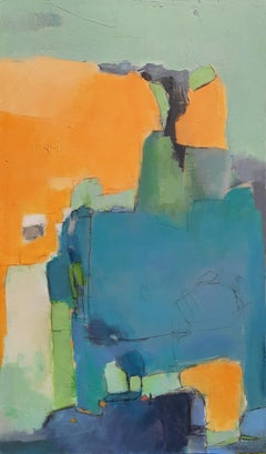 Circondato da amici, Pittura astratta