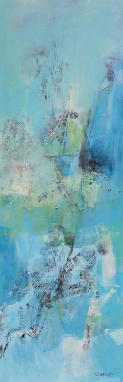 Waterfall Whispers, Abstract Painting