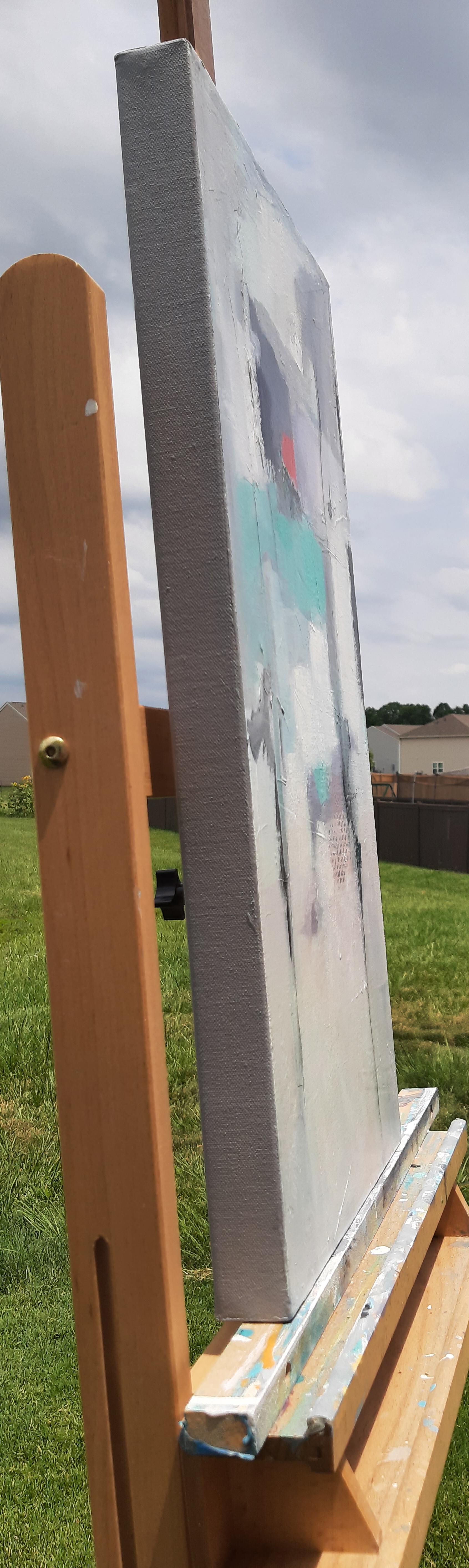 Con una ciliegina sulla torta, Pittura astratta - Painting di Dorothy Gaziano