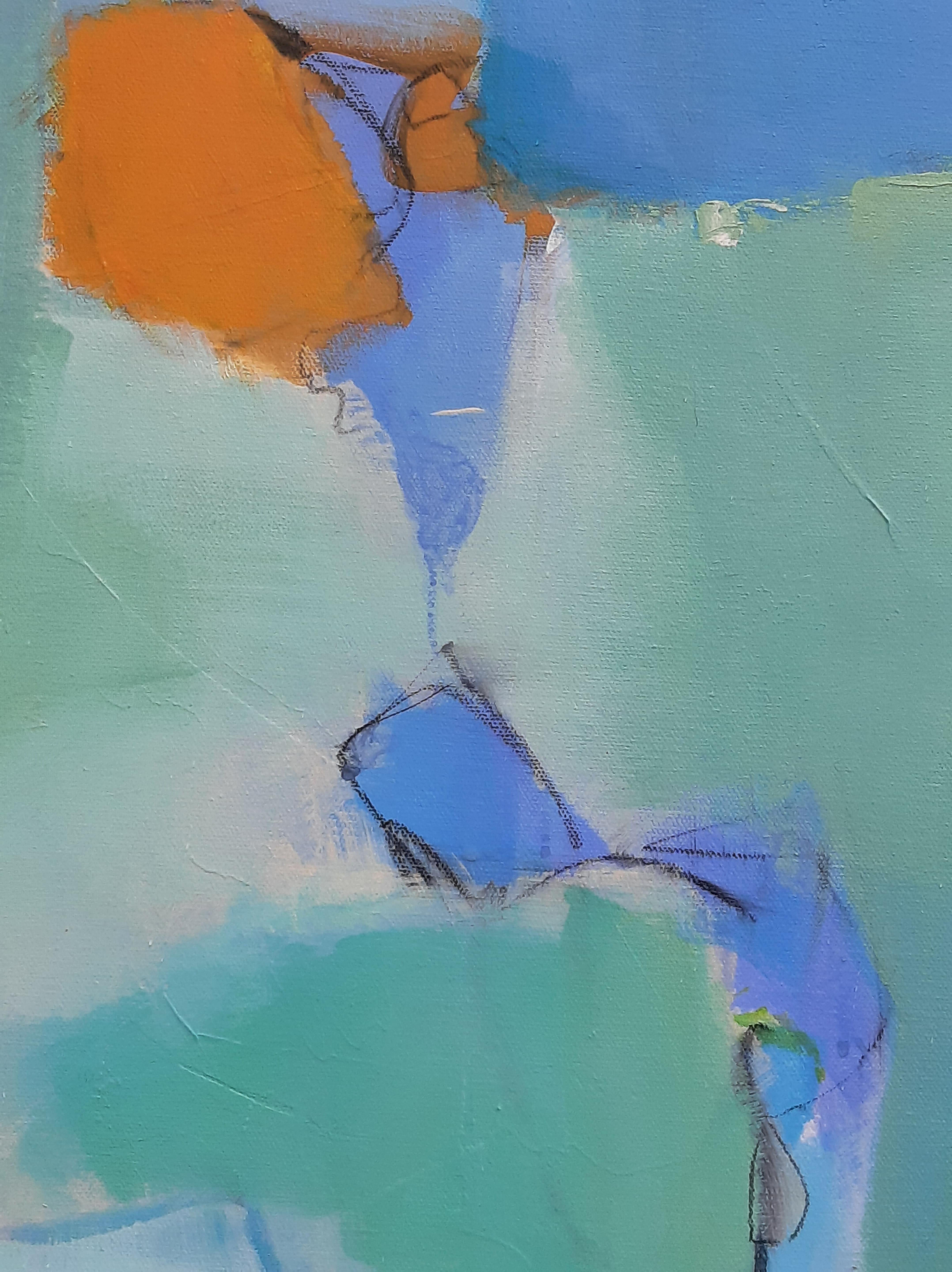 You Are Here, Abstract Painting For Sale 3