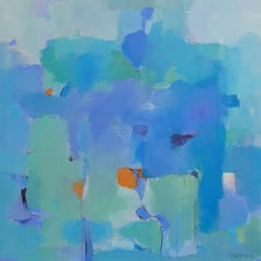 Estás aquí, pintura abstracta