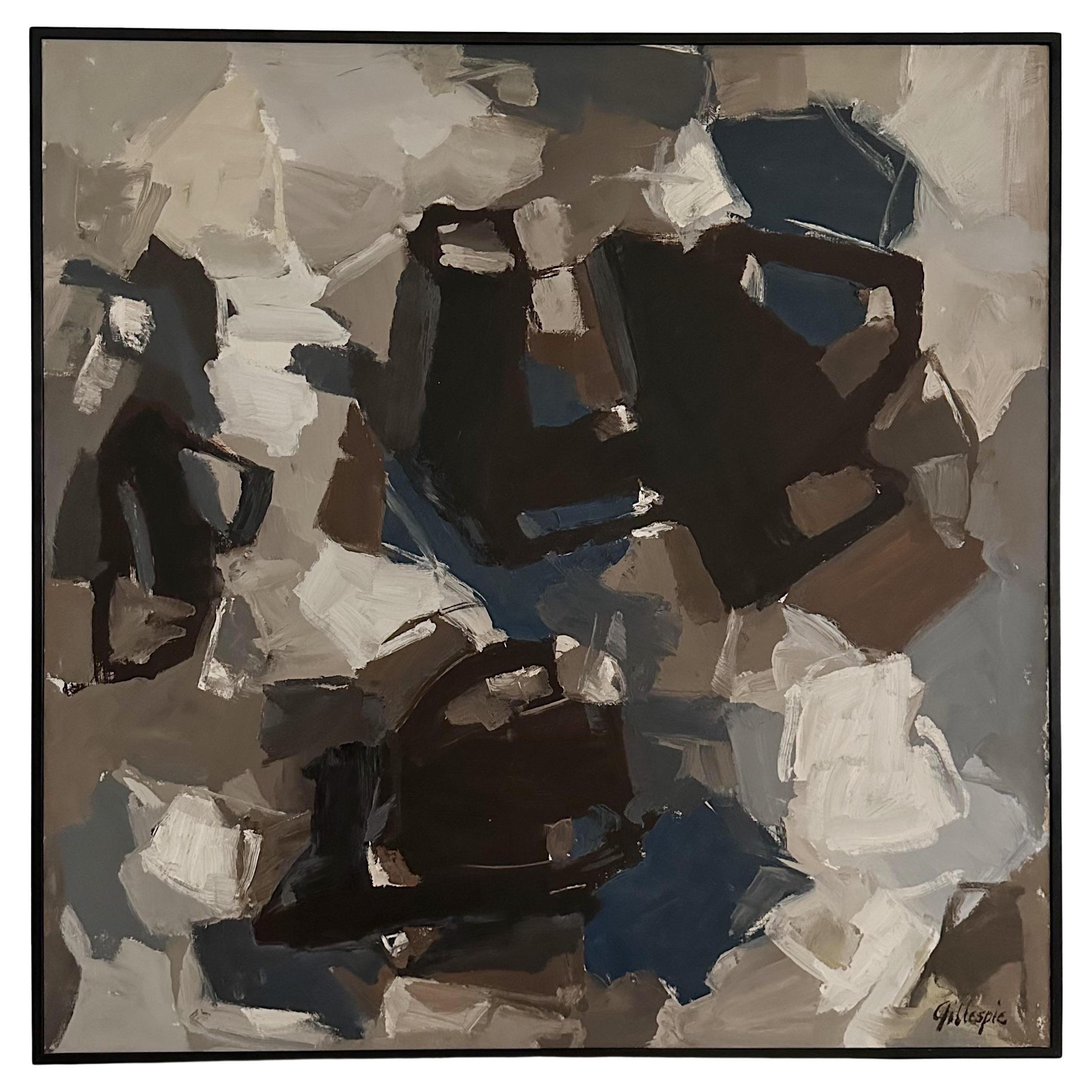 Dorothy Gillespie (américaine, 1920-2012) Huile sur toile Abstrait, années 1960