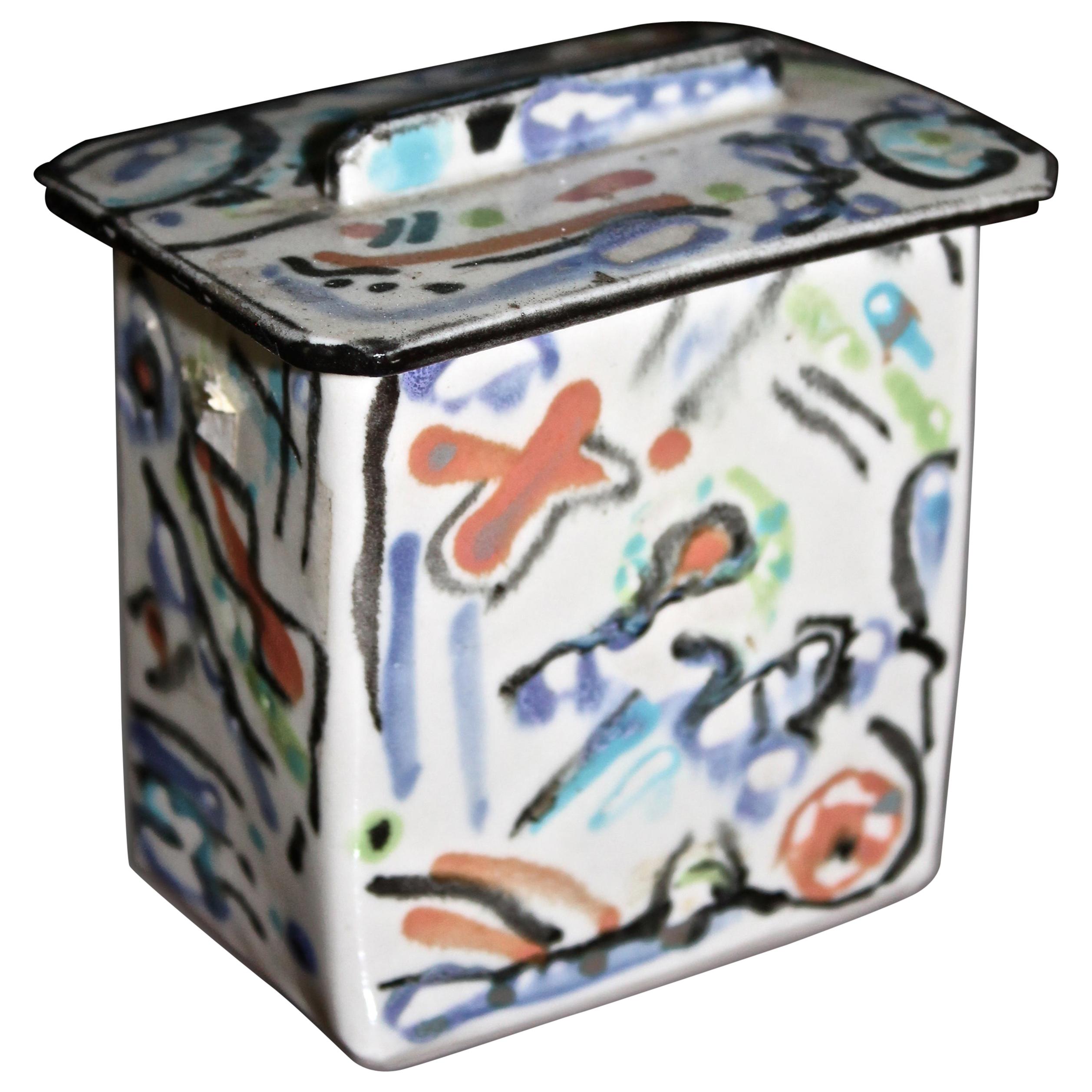 Dorothy Hafner Rare Prototype Box Uniquely Hand Painted For Sale