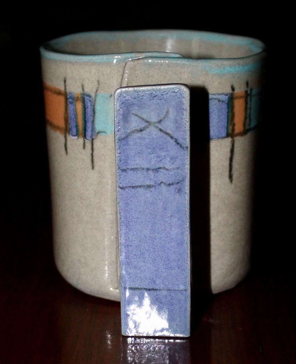 American Dorothy Hafner: Six Hand-Crafted Mugs For Sale