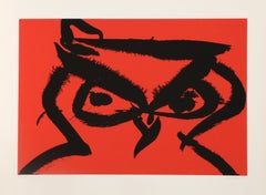 Owl, Pop Art Silkscreen 